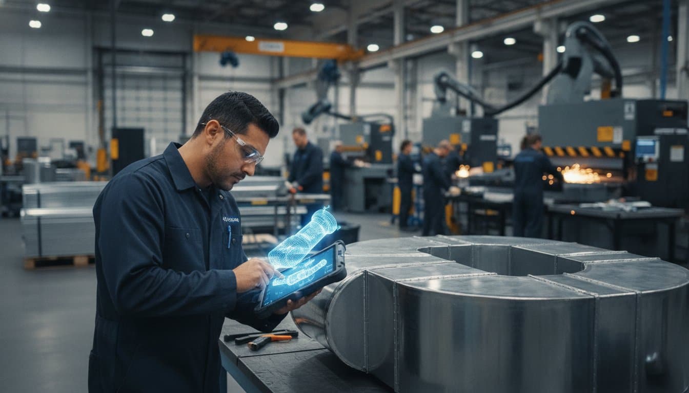 Commercial HVAC Ductwork Fabrication: A Guide to Precision and BIM Coordination