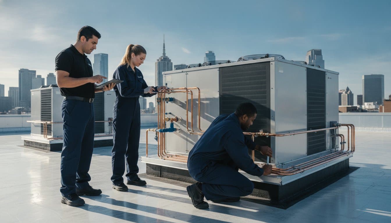 Commercial VRF System Installation: Engineering Guide