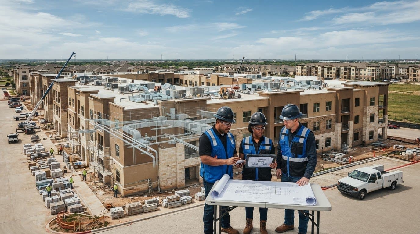 Multi-Family HVAC Construction Contractors: A Texas Project Delivery Guide