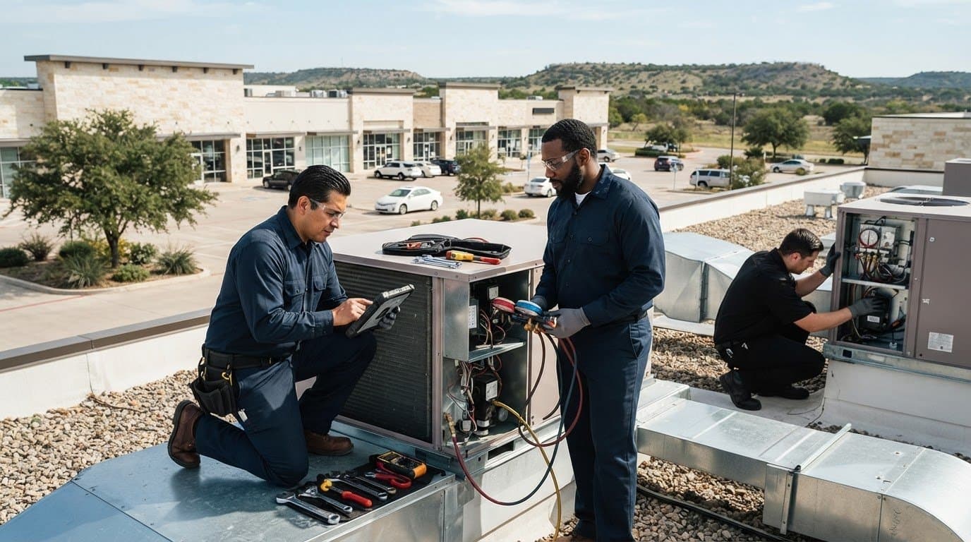 Retail store HVAC maintenance and repair in Killeen