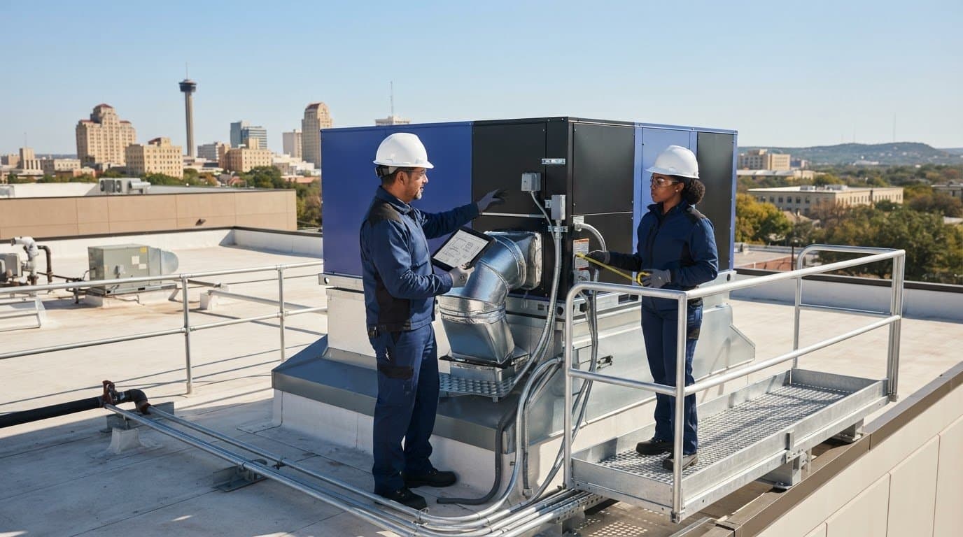 Packaged Rooftop Unit Installation in San Antonio: A Commercial Buyer’s Guide